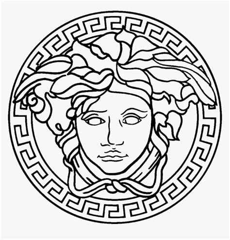 versace lion head logo|versace medusa logo.